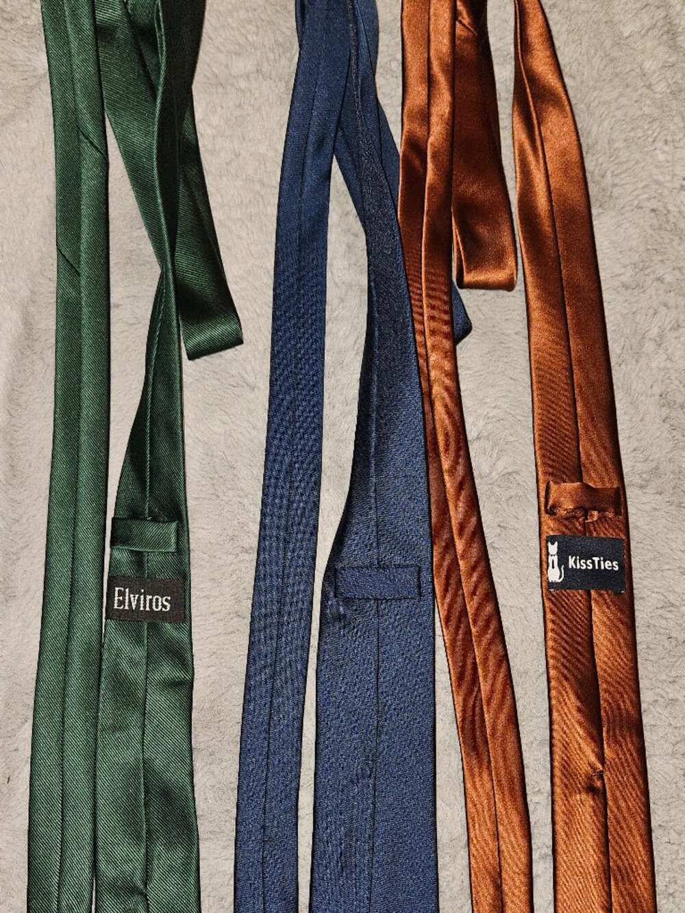 Solid colors tie bundle - Picture 3 of 3